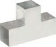 vidaXL Łączniki w kształcie T, 4 szt., galwanizowany metal, 101x101 mm 2