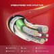 Kabel USB Ugreen Kabel UGREEN USB na Lightning 90 stopni z nylonowym oplotem z certyfikatem MFi, kompatybilny z iPhone SE 2020, 11, X, XR, XS, 8, 7, 6, iPad, etui ładujące Airpods (2M, czerwony) 3