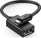 Adapter USB Ugreen microUSB - USB Czarny (10396) 1