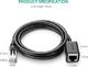 Ugreen Przedłużacz UGREEN do kabla Ethernet, kabla LAN, kabla sieciowego Gigabit i kabla RJ45 Kompatybilny z Cat5 Cat5e Cat6 Cat7 Cat8, kabel adaptera do sieci Ethernet, LAN, przedłużacz sieci (0,5 m) 5