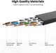 Ugreen Kabel Ethernet UGREEN Cat 7 10Gbit / s 600Mhz Kabel LAN Płaski kabel sieciowy Cat7 FTP z pozłacanym złączem RJ45 kompatybilny z Cat 6 Cat.5e Cat.5 do routera, modemu, przełącznika, PS4 / 3, panelu krosowego (2m) 7