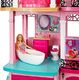 Barbie Barbie FFY84 - wymarzony domek dla lalek z 7 pokojami, garażem i akcesoriami, ze światłami i dźwiękami, ok. 115 cm wysokości, zabawki dla dziewczynek od 3 lat 9