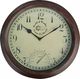 Esschert Design Esschert Design Zegar dworcowy z termometrem, 30,5 cm, TF007 1