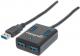 HUB USB Manhattan 4x USB-A 3.0 (162302) 1