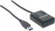 HUB USB Manhattan 4x USB-A 3.0 (162302) 1