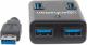 HUB USB Manhattan 4x USB-A 3.0 (162302) 2