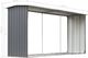 Drewutnia vidaXL 44860 metalowa 330 cm 5