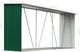 Drewutnia vidaXL 47083 metalowa 330 cm 5