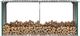 Drewutnia vidaXL 47086 metalowa 330 cm 1