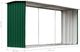 Drewutnia vidaXL 47086 metalowa 330 cm 5