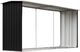 Drewutnia vidaXL 47088 metalowa 330 cm 1