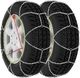 vidaXL Łańcuchy śniegowe, 2 szt., 16 mm, SUV, 4x4, rozmiar 460 1