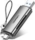 Czytnik Ugreen UGREEN Czytnik kart USB C Czytnik kart USB 3.0 Adapter SD Micro SD do czytnika kart USB-C USB typu C kompatybilny z Thunderbolt 3 dla MacBook Pro, iPad Pro 2018, Samsung S20 / S10, A51, Huawei P30 1