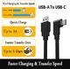 Kabel USB Dethinton Kabel Oculus Quest Link, 5 m, kabel Dethinton Oculus Quest, szybki transfer danych i szybkie ładowanie, kabel USB-C, kompatybilny z zestawem słuchawkowym Oculus Quest i PC do gier 2