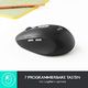 Mysz Logitech Logitech M590 Silent Wireless, Bluetooth i połączenie 2,4 GHz przez odbiornik USB Unifying, czujnik optyczny 1000 DPI, 2-letnia żywotność baterii, PC / Mac - rubinowo-czerwony / czerwony 7