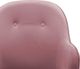 vidaXL Fotel bujany, różowy, tapicerowany aksamitem 7