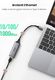 Karta sieciowa Ugreen UGREEN Adapter USB C do Ethernet Adapter Gigabit LAN typu C do adaptera sieciowego RJ45 kompatybilny z Thunderbolt 3 dla MacBook Pro, MacBook Air, iPad Pro 2018/2020, Lenovo Ideapad, Surface Go 2