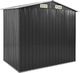 vidaXL Szopa ogrodowa z regałem żelazna antracytowa 205x130x183 cm (47106) 5