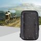 Hurtel Rowerowy wodoodporny motocyklowy uchwyt torba sakwa na telefon na kierownicę XL (max wymiar telefonu: 165 mm x 80 mm) czarny (bez mocowania do kierown 6
