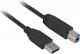 Kabel USB Sharkoon USB-A - USB-B 2 m Czarny (4044951015641) 2