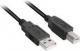 Kabel USB Sharkoon USB-A - USB-B 2 m Czarny (4044951015269) 4