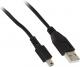 Kabel USB Sharkoon USB-A - miniUSB 1 m Czarny (4044951015566) 3