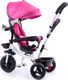 Ecotoys Rower trójkołowy wózek obracane siedzisko Pink Ecotoys 1