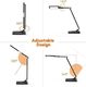 Lampka biurkowa TaoTronics TaoTronics 100% metalowa lampa LED ze światłem dziennym 12 W Sterowanie dotykowe 5 temperatur barwowych i 6 poziomów jasności, złącze USB 5 V 2 A do ładowania smartfonów / tabletów, żelaznoszary 4