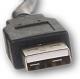 Kabel USB Sharkoon USB-A - USB-A 0.5 m Czarny (4044951015399) 3