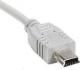 Kabel USB Sharkoon 2.0 A-B Mini, 0,5m, biały 3
