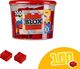 Simba Simba 104114111 Blox, czerwone klocki Made in Italy, 4 szt., w tym do przechowywania, najwyższa jakość iw 100% kompatybilne ze znanymi elementami do zabawy 1