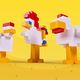 Simba Simba 104114111 Blox, czerwone klocki Made in Italy, 4 szt., w tym do przechowywania, najwyższa jakość iw 100% kompatybilne ze znanymi elementami do zabawy 1
