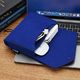 Torba NIDOO NIDOO filcowe etui do przechowywania etui pokrowiec na zasilacz MacBook, mysz, telefon, kabel, dysk SSD, etui na dysk twardy, power bank i inne akcesoria, niebieski 2