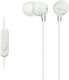 Słuchawki Sony Słuchawki douszne Sony MDR-EX15AP (z funkcją zestawu słuchawkowego, zintegrowanym mikrofonem) białe 1
