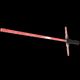 Hasbro Hasbro Star Wars E5238EU4 Star Wars The Black Series Supreme Leader Kylo Ren Force FX Elite miecz świetlny z diodami LED i efektami dźwiękowymi, elementy do odgrywania ról do zebrania 2