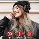 Słuchawki OneOdio Słuchawki Bluetooth OneOdio Bezprzewodowe Słuchawki muzyczne z mikrofonem do 30 godzin pracy, przewodowy zestaw słuchawkowy z kablem, mikrofon na wysięgniku, dźwięk basowy do telefonu ipad 3