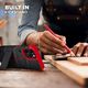 Zizo Bolt Cover - Pancerne etui iPhone 12 / iPhone 12 Pro ze szkłem 9H na ekran + podstawka uchwyt do paska (czarny/czerowny) 6