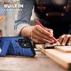 Zizo Bolt Cover - Pancerne etui iPhone 12 Mini ze szkłem 9H na ekran + podstawka uchwyt do paska (niebieski/czarny) 6