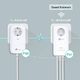 Adapter powerline TP-Link Zestaw adapterów Powerline Gigabit WLAN WiFi TP-Link z gniazdem AV1300 AC1350 TL-WPA8630P KIT (idealny do strumieniowego przesyłania multimediów, Wifi Clone, MU-MIMO, kontroli aplikacji, 4 porty Gigabit, plug play, tryb AP) biały 8
