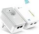 TP-Link Zestaw adapterów TP-Link TL CPL biały CPL WiFi 1