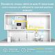 TP-Link Zestaw adapterów TP-Link TL CPL biały CPL WiFi 4