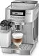 Ekspres ciśnieniowy DeLonghi De'Longhi Magnifica S Cappuccino ECAM 22.366.S w pełni automatyczny ekspres (wyświetlacz cyfrowy, cappuccino , wyjmowany blok zaparzający, funkcja 2 filiżanek) srebrny 1