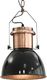 Lampa wisząca vidaXL Lampy sufitowe, 2 szt., czarne, okrągłe, E27 4
