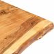 vidaXL Blat łazienkowy, lite drewno akacjowe, 60x55x2,5 cm 3