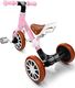 Ecotoys Rowerek biegowy rower 3w1 z pedałami + kółka boczne 1