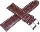 JVD Skórzany pasek do zegarka 24 mm JVD R14502-24 uniwersalny 2
