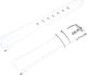 JVD Skórzany pasek do zegarka 18 mm JVD R23904-18 uniwersalny 1