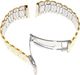 JVD Bransoleta stalowa bicolor do zegarka 20 mm JVD KT 053-20 uniwersalny 3