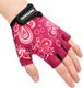 Meteor RĘKAWICZKI ROWEROWE METEOR JUNIOR PINK BUTTERFLIES S 1