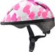 Meteor Kask ochronny, dziecięcy, rowerowy KS06 PINK HEARTS Rozmiar 44-48 1